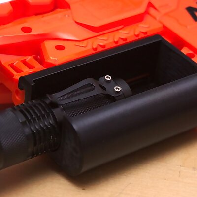 NERF Front grip with Sipik SK68 holder