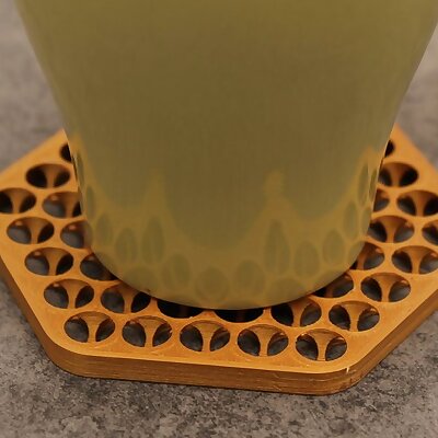 Cheese grater coaster