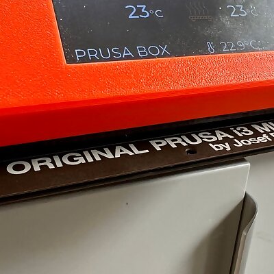 PRUSA BOX Enclosure Expandable Steel Sheet Holder