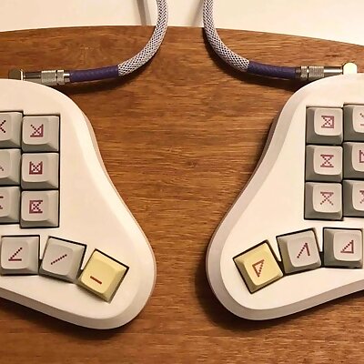 akufu32 aka “Shinnosuke” Original Mechanical Keyboard Case  Plate