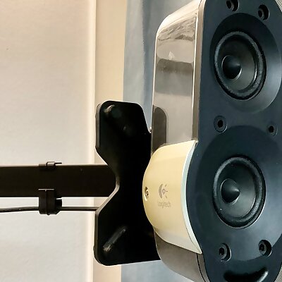 Logitech G51 Speaker Monitor Arm VESA Adapter