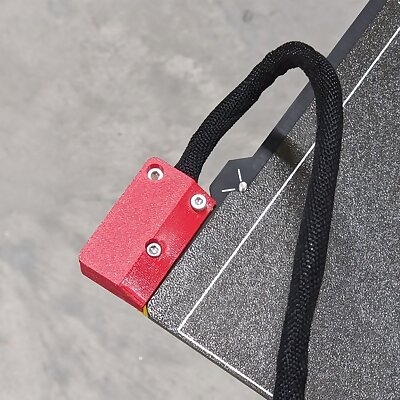 MK3S Heatbed 90 Deg Ultra Short Cable Cover Clamp
