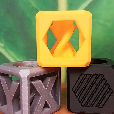 Helix Test Cube  Filament Sample  XYZ Calibration