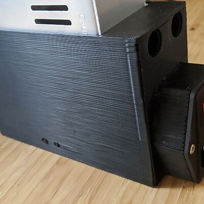 Creality Ender3 PSU Cover with Enclosed Sonoff Basic R3