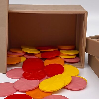 Compact Card and Token Storage Box