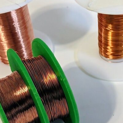 30 and 36 AWG Bare Copper Wire Spool Holder