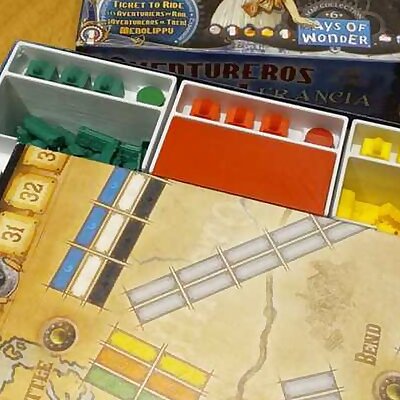 Ticket To Ride  expansion France  Organizer