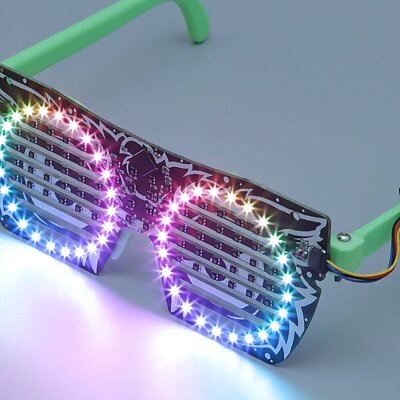 LED Glasses Frame IS31FL3741