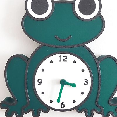 Frog clock
