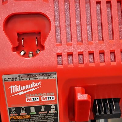 Milwaukee M12 M18 Charger Hanger for Harbor Freight Tool Cart