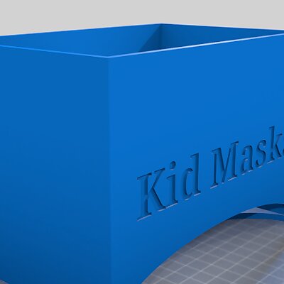 Kid Sized Disposable Mask Dispenser