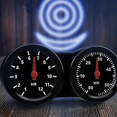 Speedometer Clock