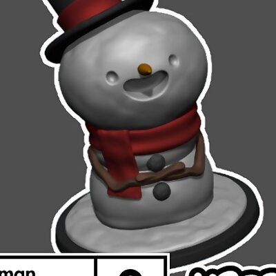 Snowman Decoration and Ornament