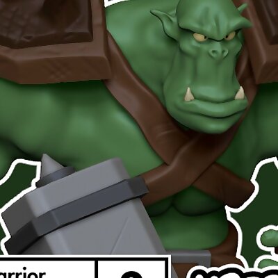 Orc with Hammer or Great Axe