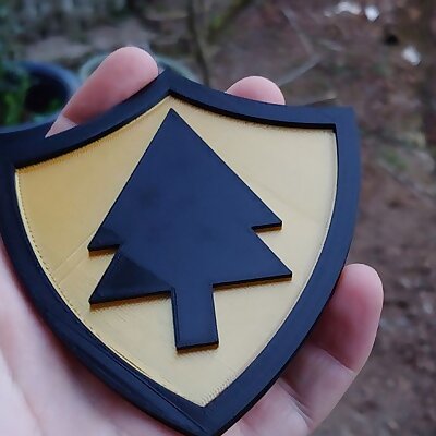 Firewatch Badge  Separate inner shield for Multi Extrusion