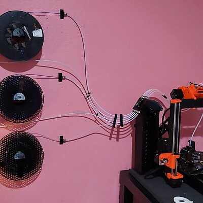 Wall Mounted Spool Holder with Bearings