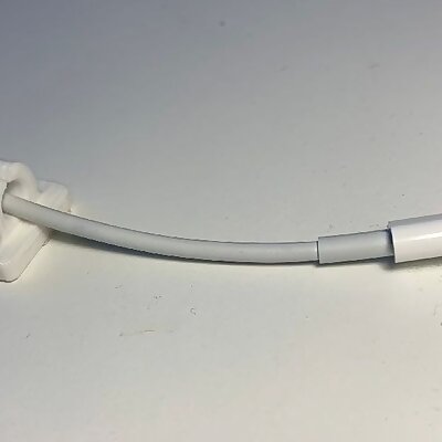 Charge cable holder for desk FLEX