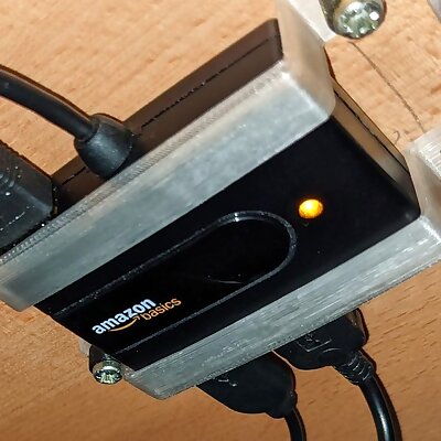 Bracket for small Amazon Basic USB Hub