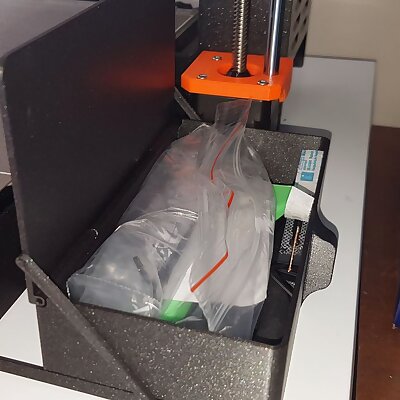 Prusa i3 Side Box with automatic lid