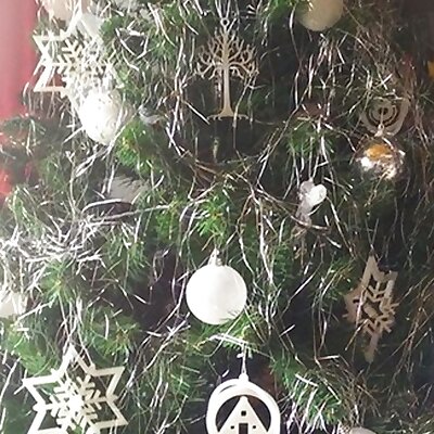 Euro christmas tree ornaments