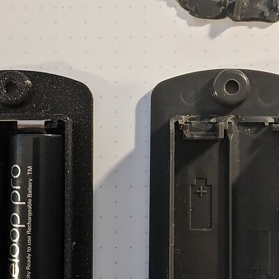 Replacement battery holder for Fluke 17B multimeter