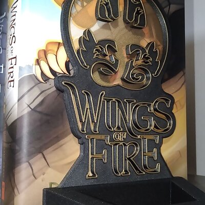 Wings of Fire Bookend