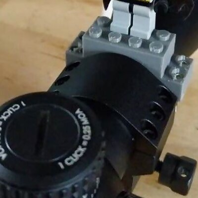 Lego Compatible Scope Mount 30mm