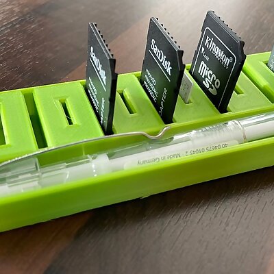 SDCard and Adapter Holder