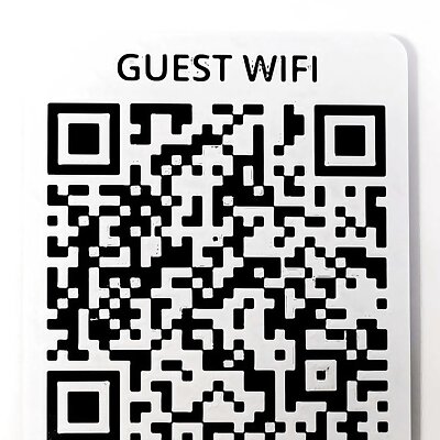 Wifi QR Code with Custom QR Code