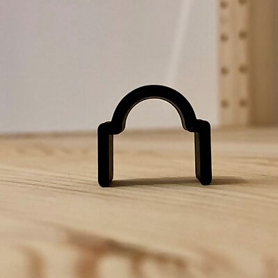 IKEA IVAR shelf cable holder