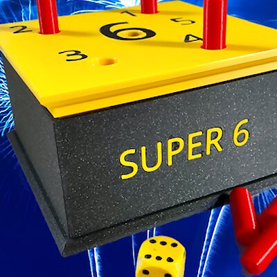 Super 6  Family Dice Game