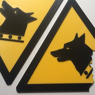 Beware of Dog  Warning Sign