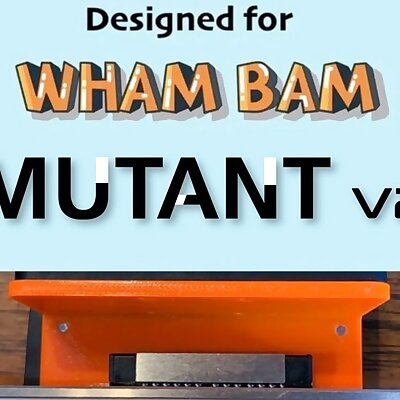 Wham Bam Mutant Universal X Gantry Plates