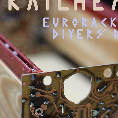 RailHeads  3D printed rails for wood Eurorack cases