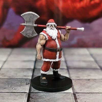 Barbarian Santa Claus