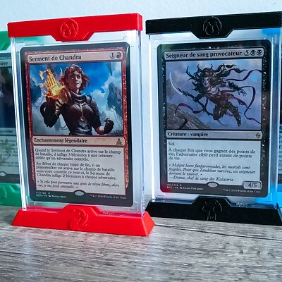 Magic The Gathering TCG cards display stand and cover