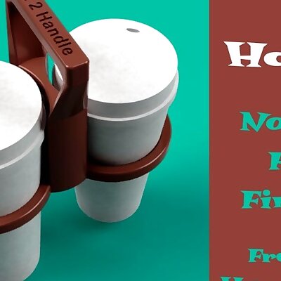 Hot 2 Handle Coffee Tote Carrier