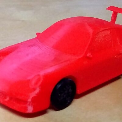 Porche 911 from glenjohnston on thingiverse split and optimized