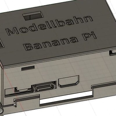 Banana Pi M1 Box Gehäuse Modelbahn  Banana Pi M1 Box Housing Model Railway