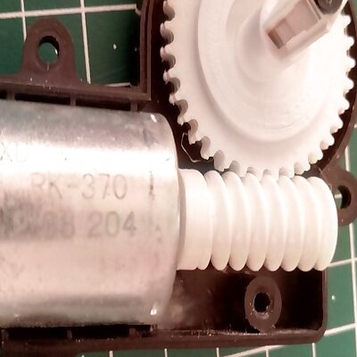 Robot Vacuum Cleaner Replacement Wormgear Transmission