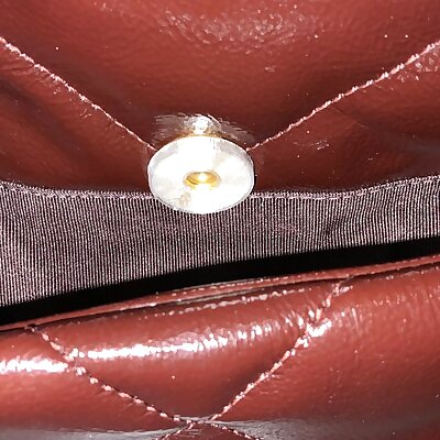 Chanel Purse Magnetic Button Cover