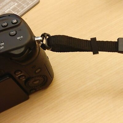 Panasonic GH4 shoulder strap clip