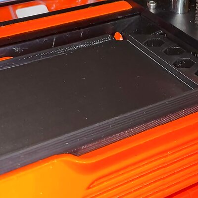 Prusa base tray cover