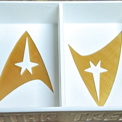 Star Trek Themed Playing Card Tray
