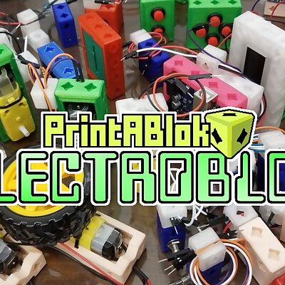 ElectrobloksPrintABlok DIY Snap Together Electronics