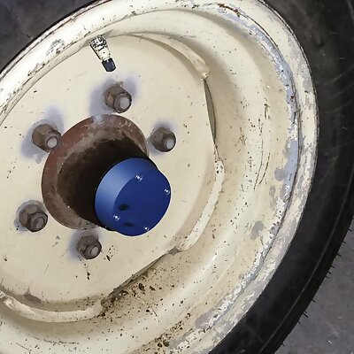 Hub cap for Rinner wheel drum