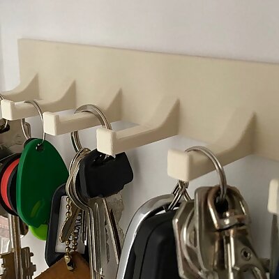 Key wall holderhanger for 8 keys