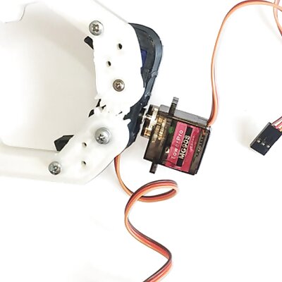 Robotic Gripper  Clamp Two Degrees of freedom Servo controlled