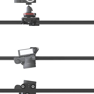 Motorized and remotely controlled camera slider with object tracking