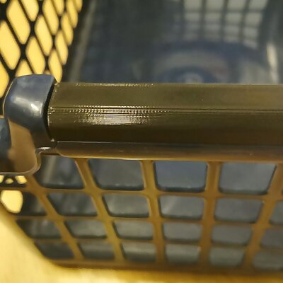 Replacement handle for laundry basket
